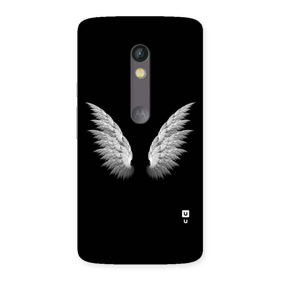 White Wings Back Case for Moto X Play