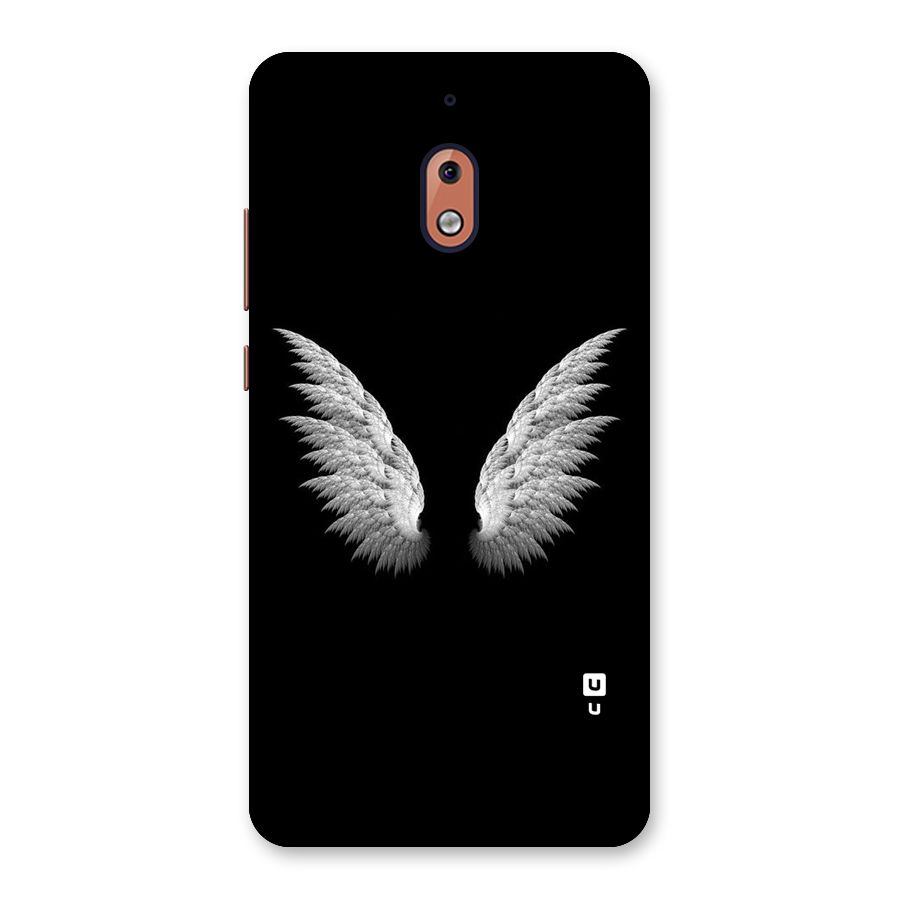 White Wings Back Case for Nokia 2.1