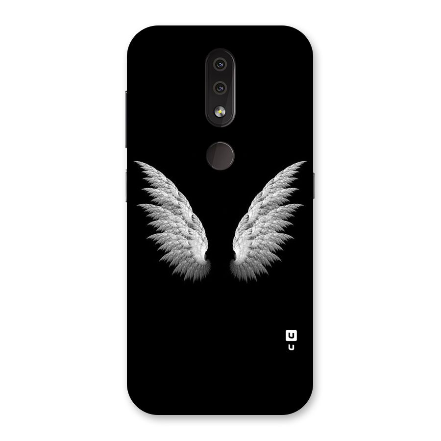 White Wings Back Case for Nokia 4.2
