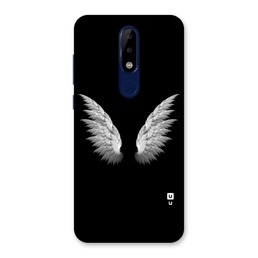 White Wings Back Case for Nokia 5.1 Plus