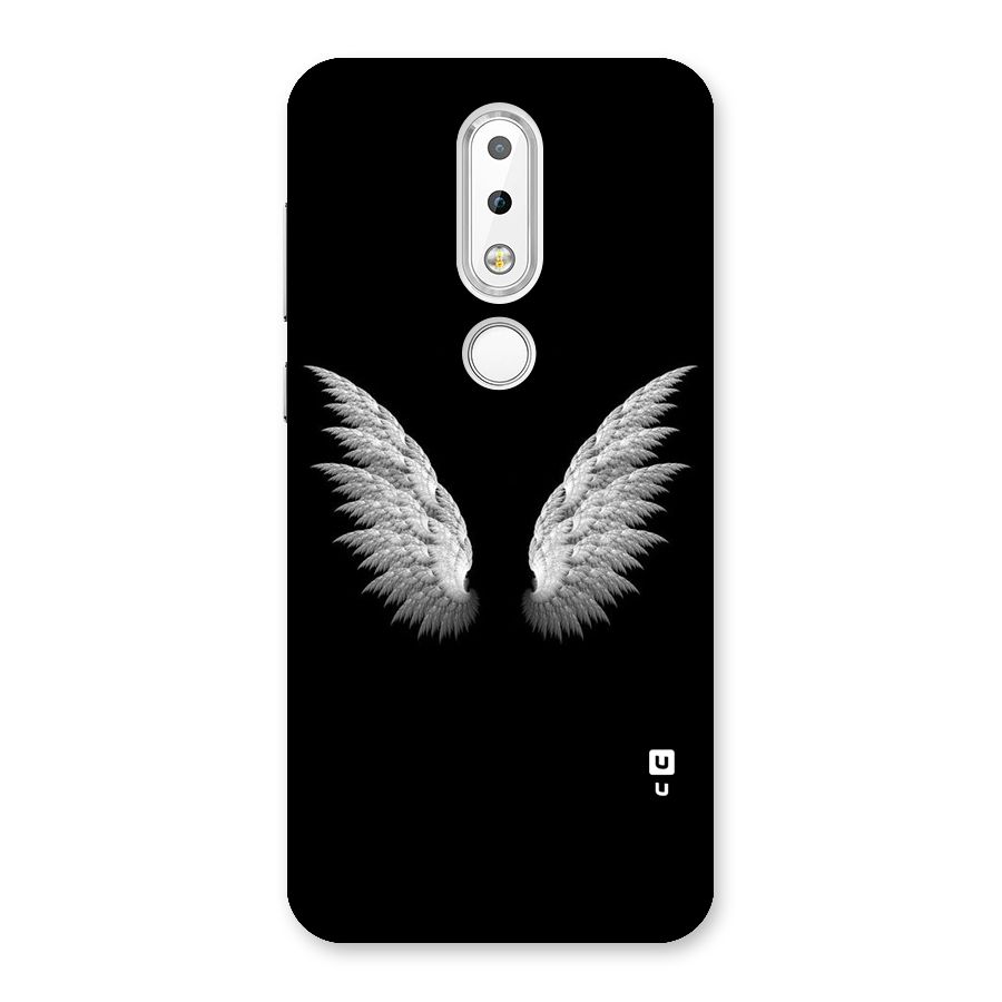 White Wings Back Case for Nokia 6.1 Plus