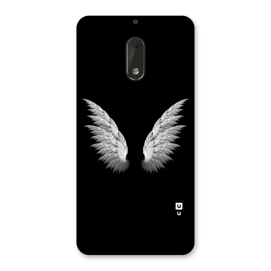 White Wings Back Case for Nokia 6