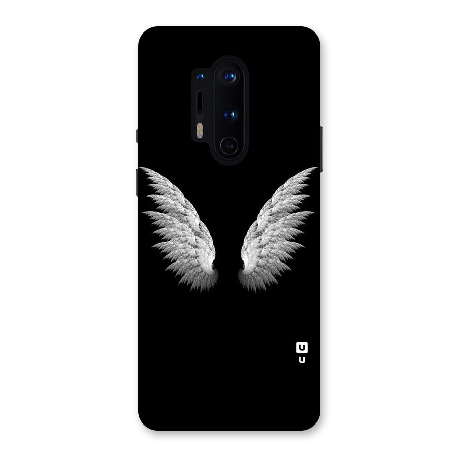 White Wings Back Case for OnePlus 8 Pro