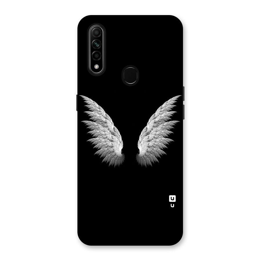 White Wings Back Case for Oppo A31