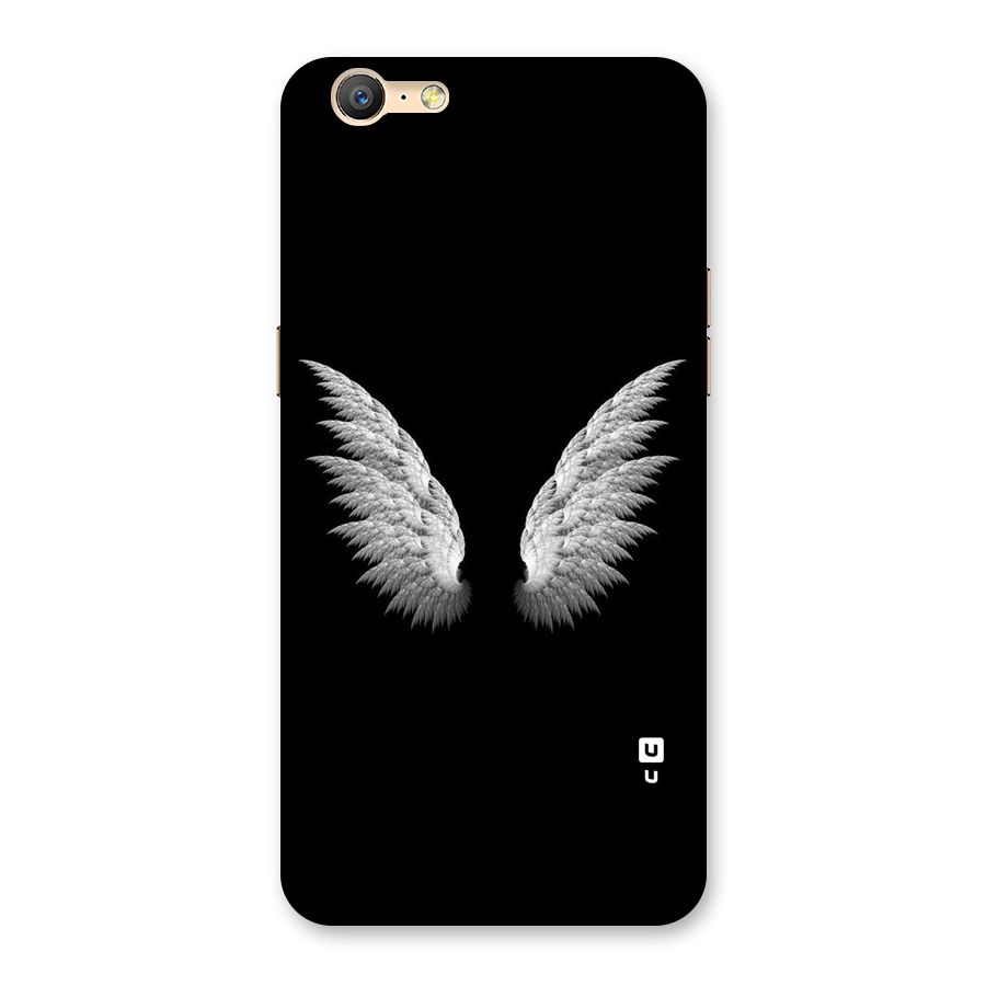 White Wings Back Case for Oppo A57