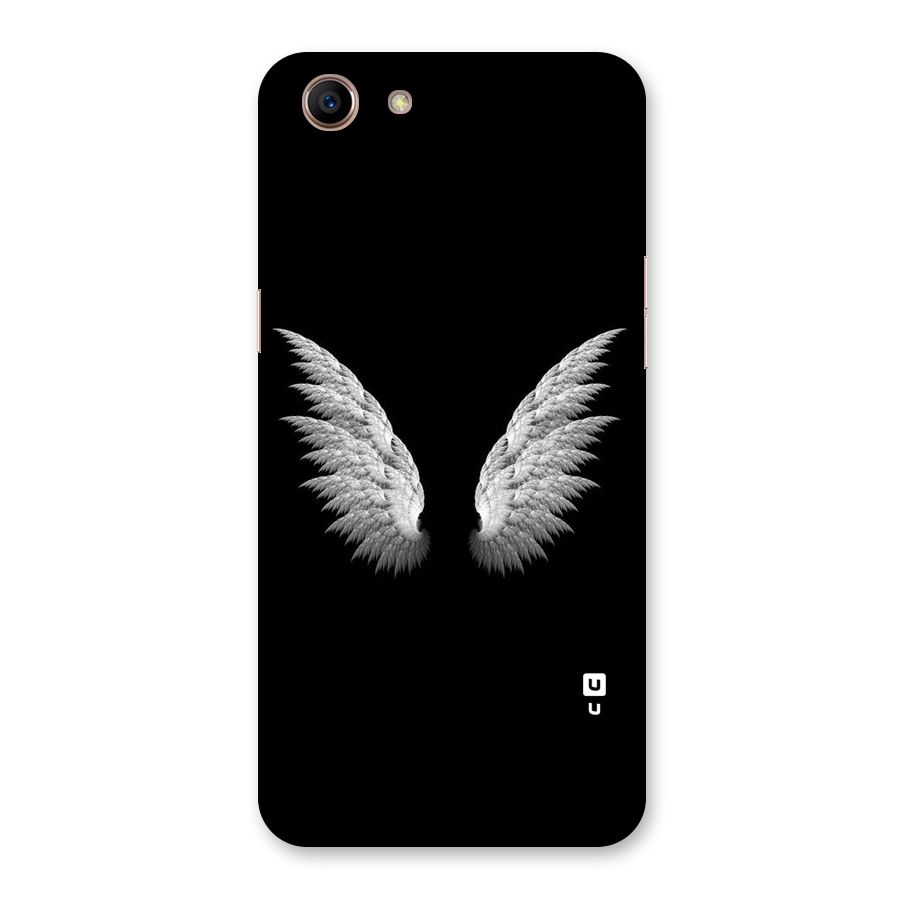 White Wings Back Case for Oppo A83 (2018)