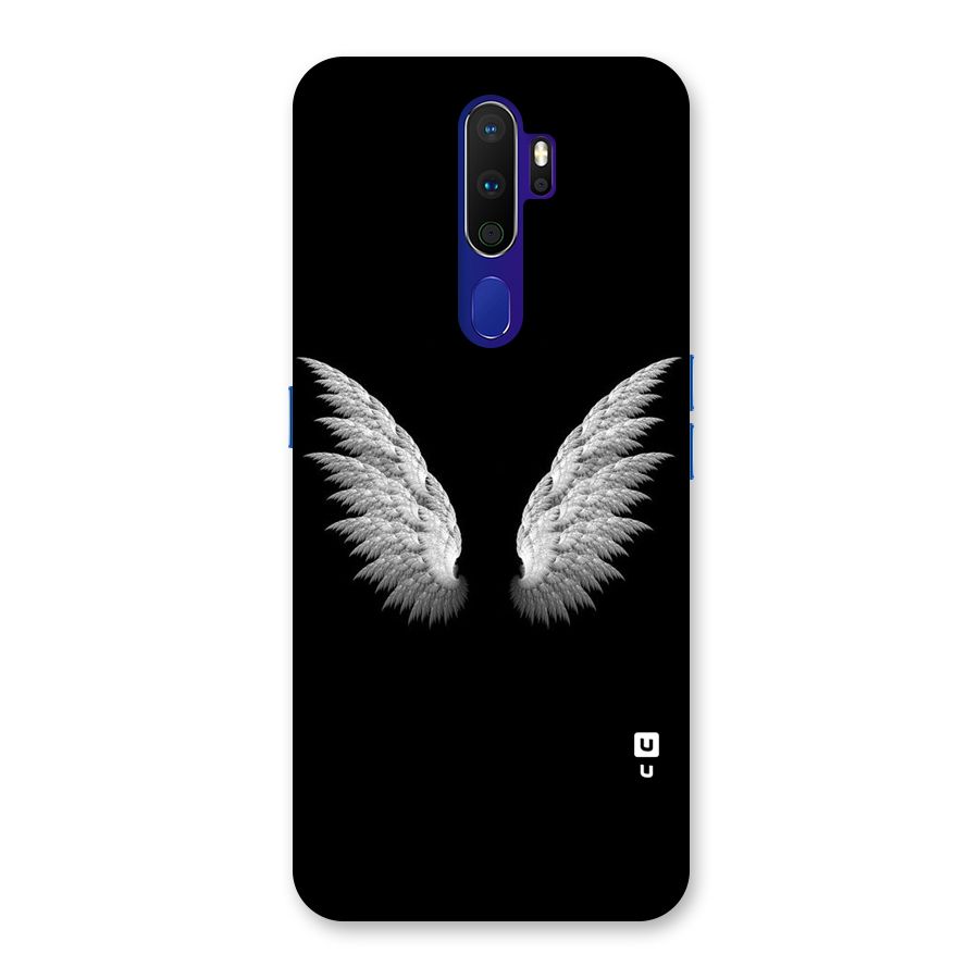 White Wings Back Case for Oppo A9 (2020)