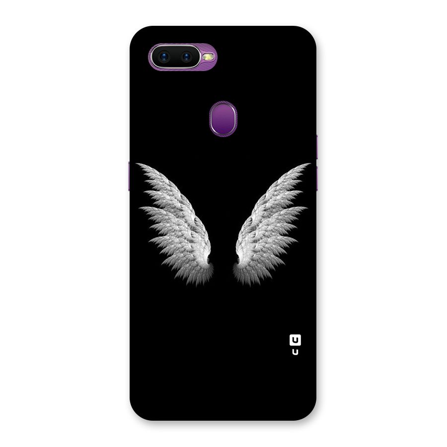 White Wings Back Case for Oppo F9