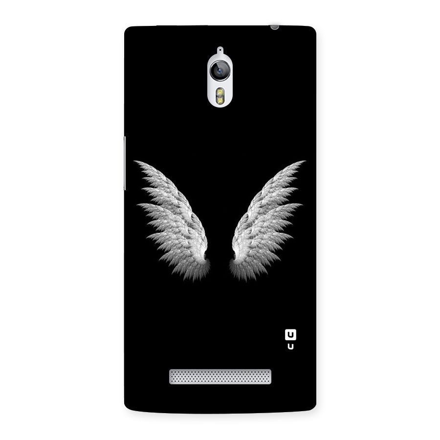 White Wings Back Case for Oppo Find 7