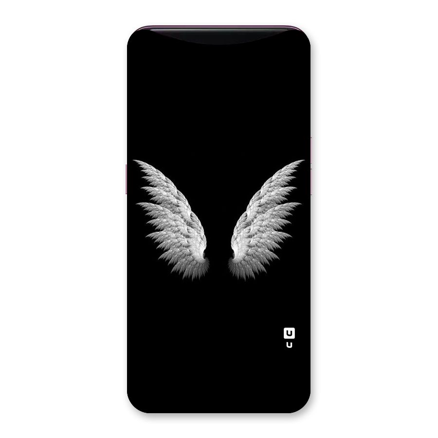 White Wings Back Case for Oppo Find X
