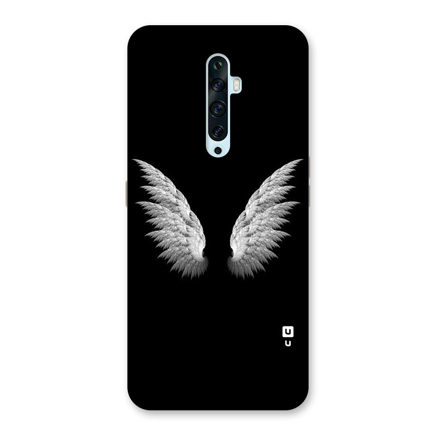 White Wings Back Case for Oppo Reno2 Z