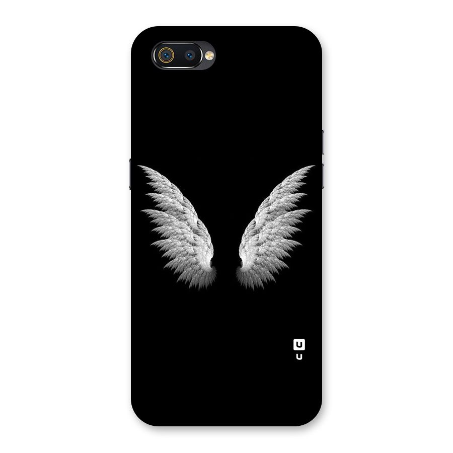 White Wings Back Case for Realme C2