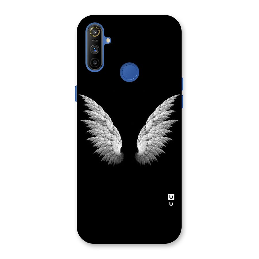White Wings Back Case for Realme Narzo 10A