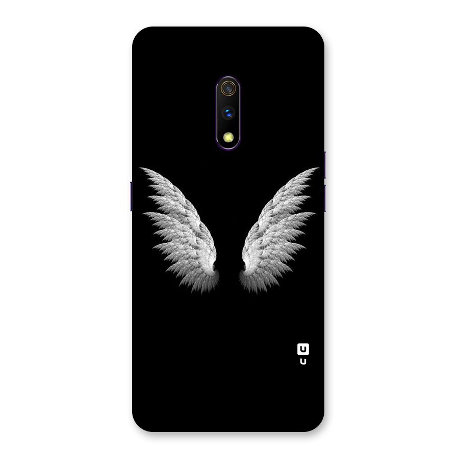 White Wings Back Case for Realme X