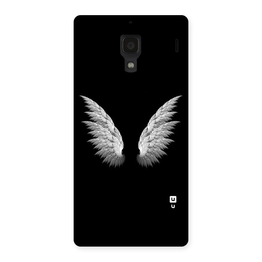 White Wings Back Case for Redmi 1S
