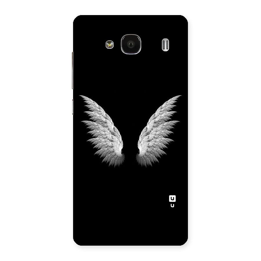 White Wings Back Case for Redmi 2