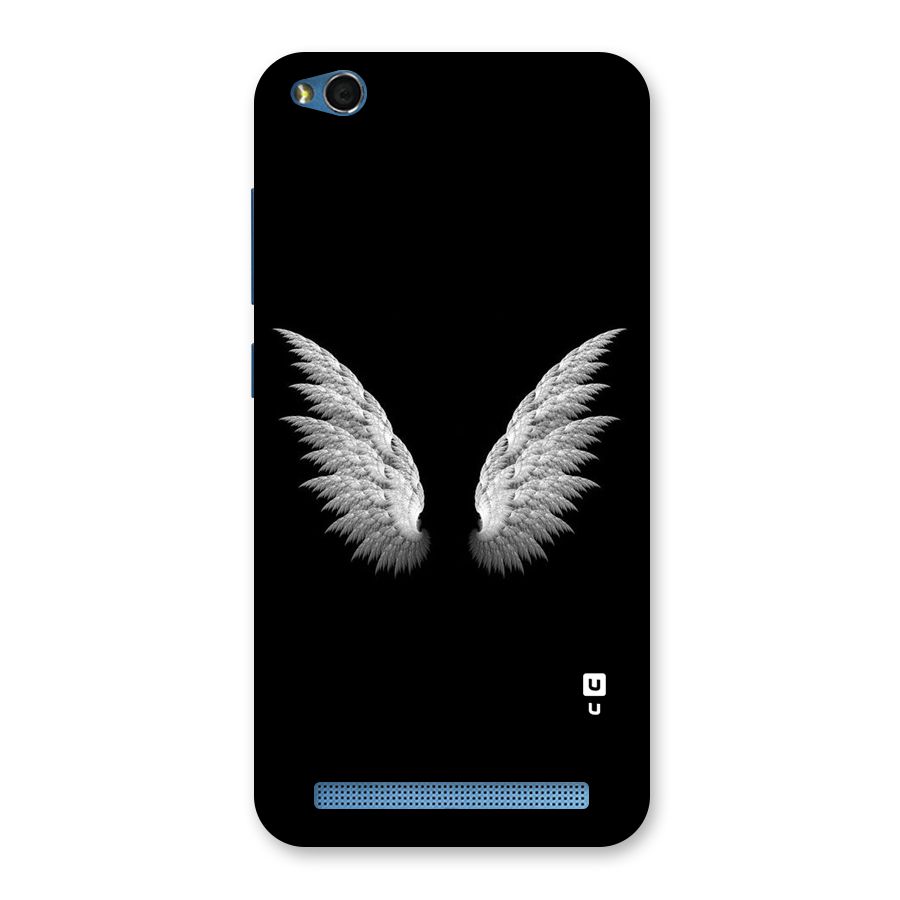 White Wings Back Case for Redmi 5A
