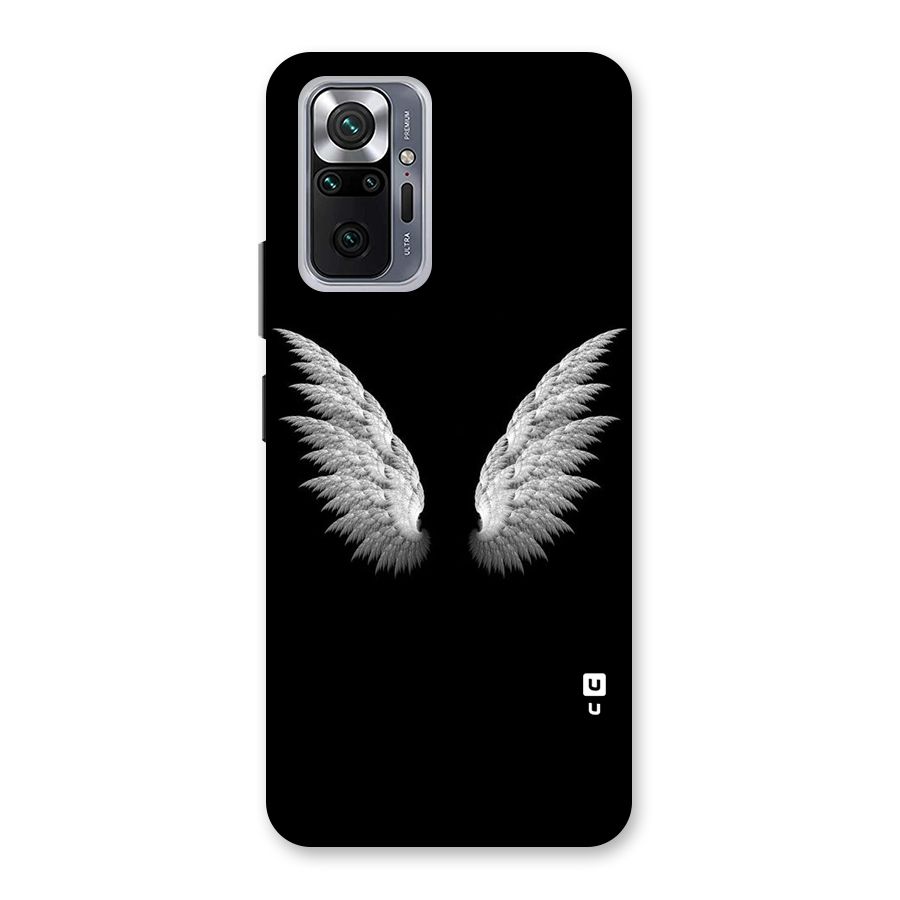 White Wings Back Case for Redmi Note 10 Pro Max