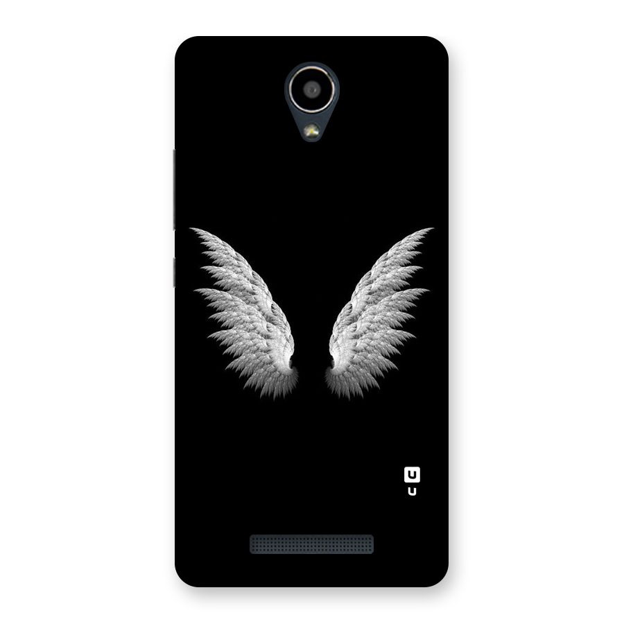 White Wings Back Case for Redmi Note 2
