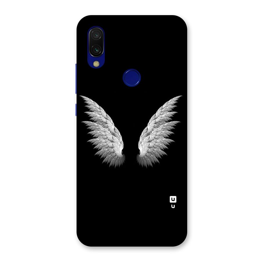 White Wings Back Case for Redmi Y3
