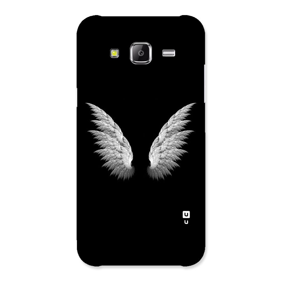 White Wings Back Case for Samsung Galaxy J2 Prime