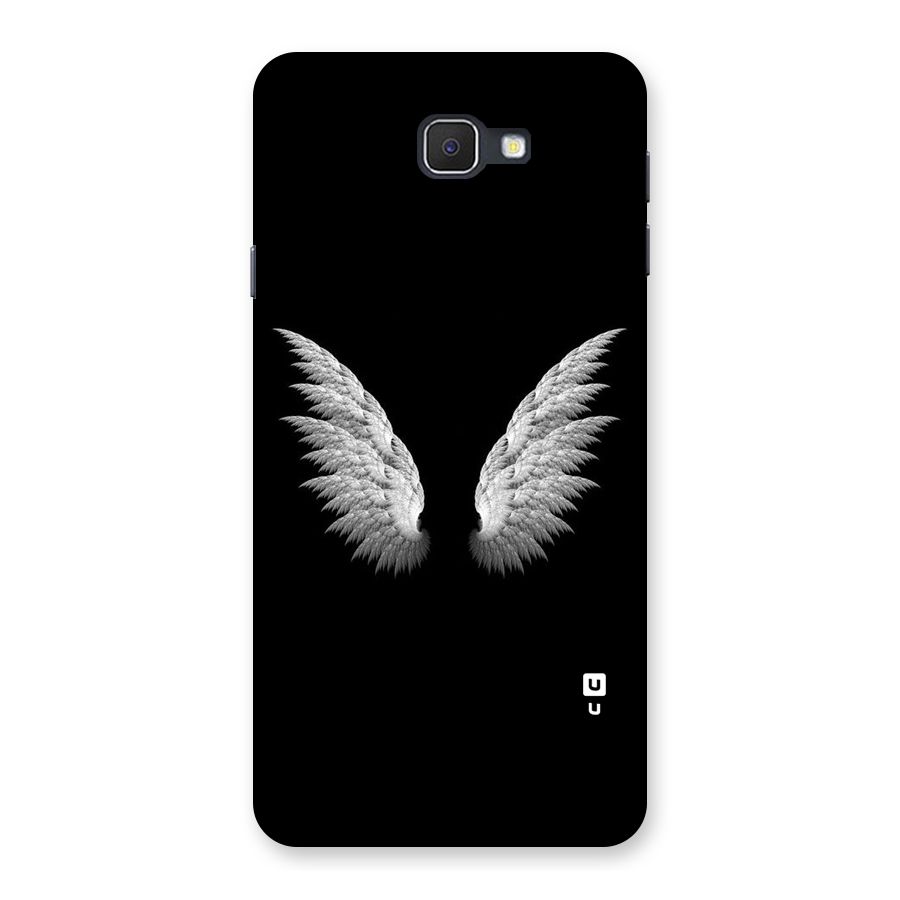 White Wings Back Case for Samsung Galaxy J7 Prime