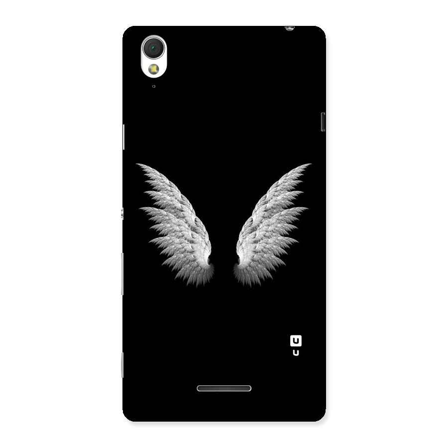 White Wings Back Case for Sony Xperia T3
