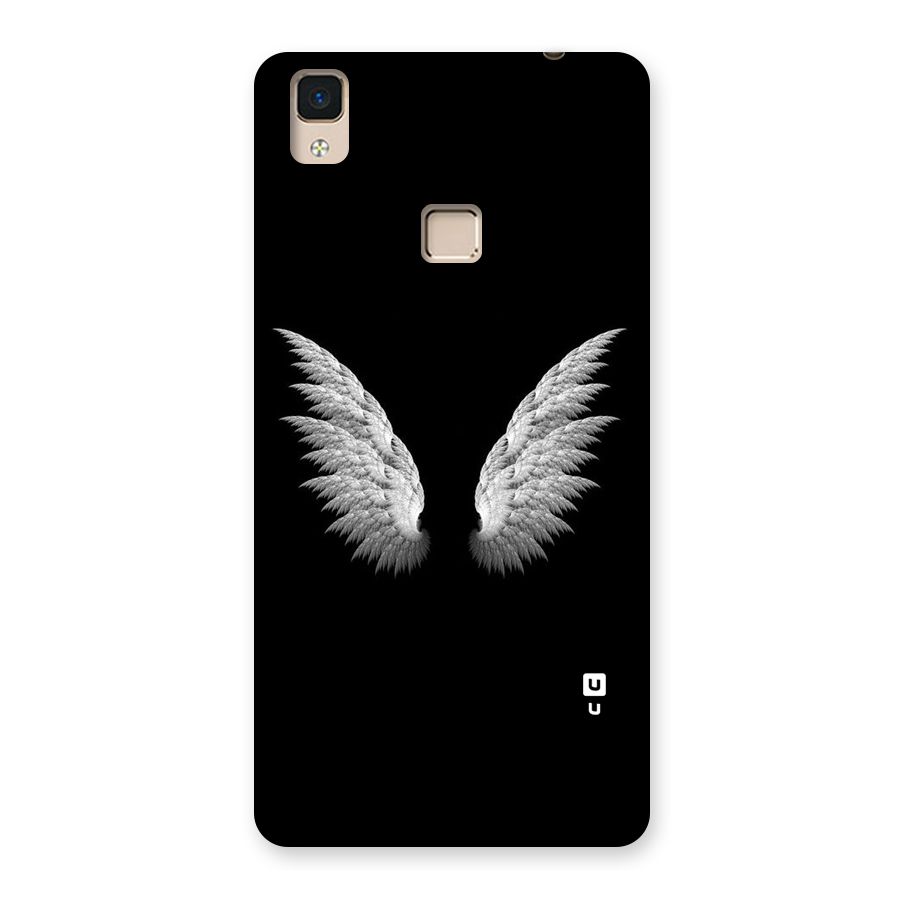 White Wings Back Case for V3 Max