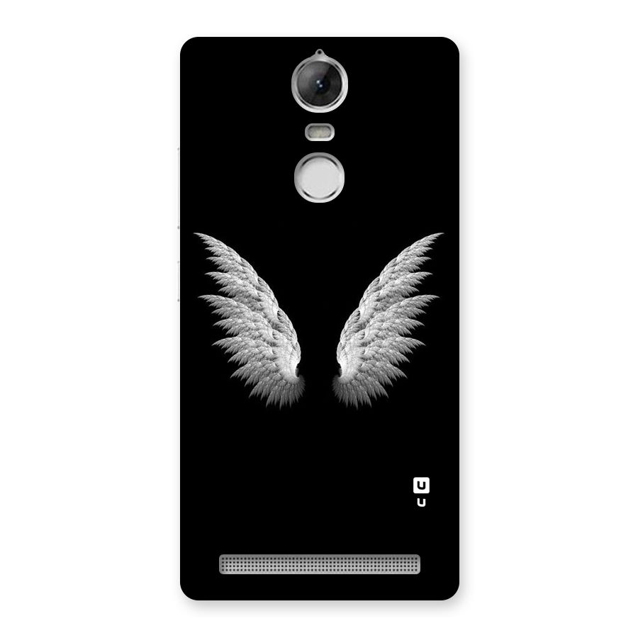 White Wings Back Case for Vibe K5 Note