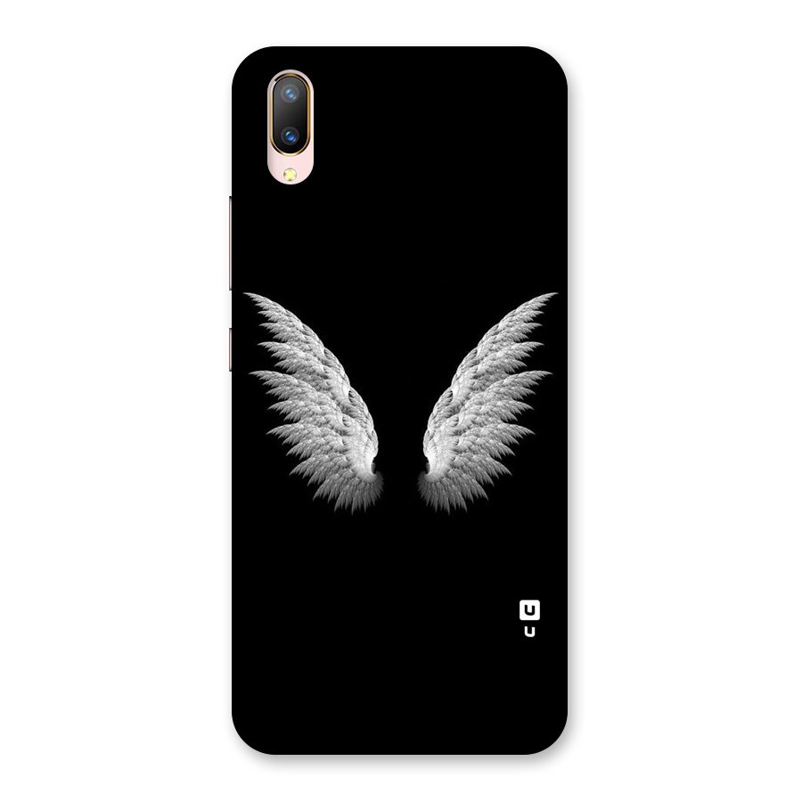 White Wings Back Case for Vivo V11 Pro