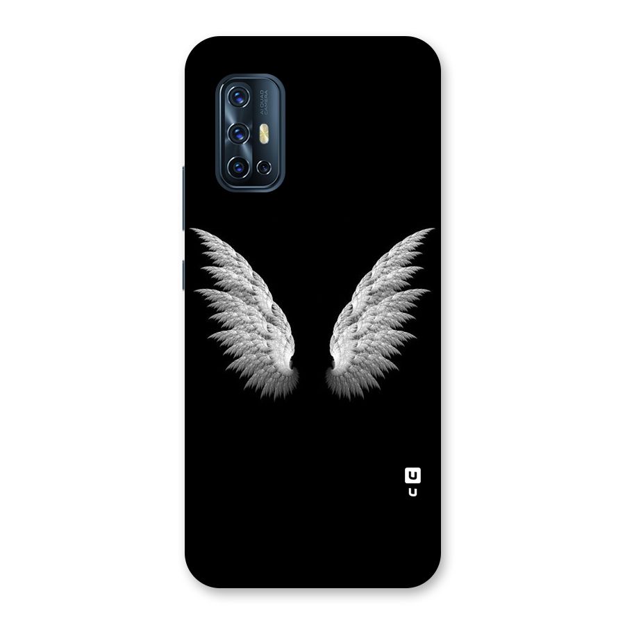 White Wings Back Case for Vivo V17