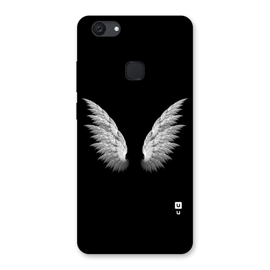 White Wings Back Case for Vivo V7 Plus