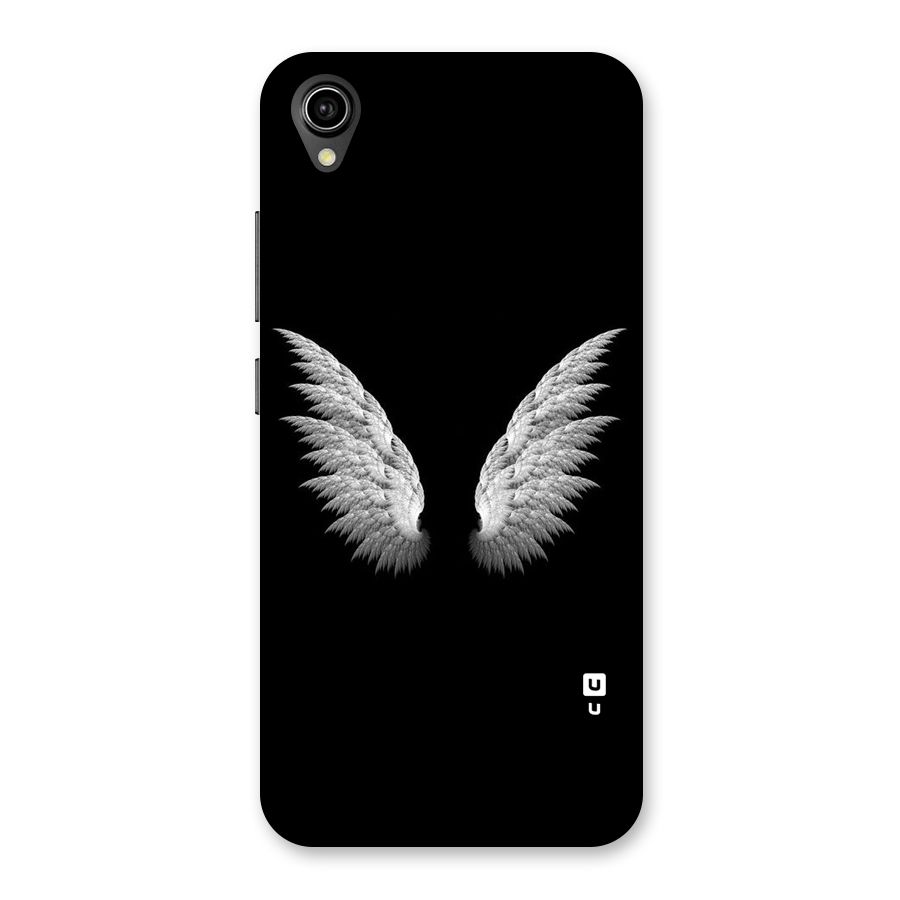 White Wings Back Case for Vivo Y90