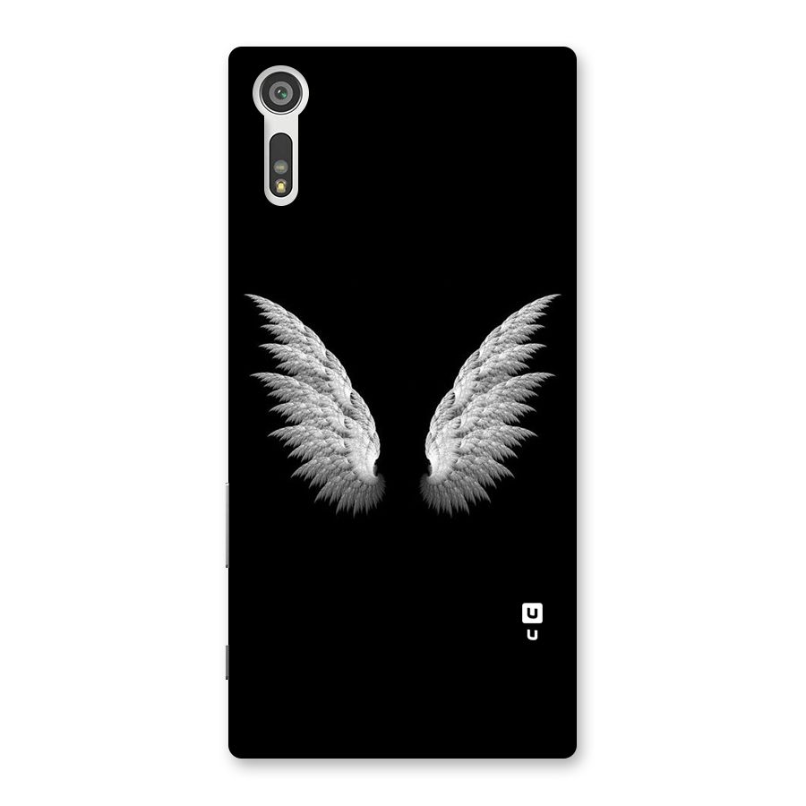 White Wings Back Case for Xperia XZ