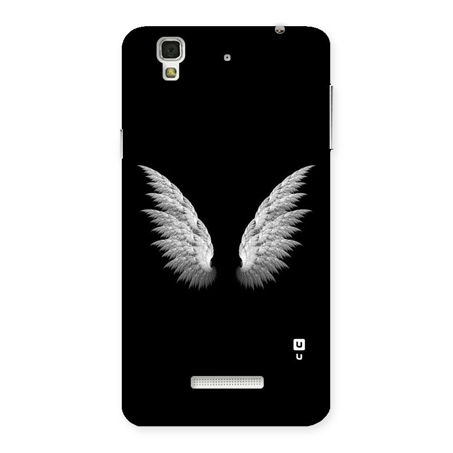 White Wings Back Case for Yu Yureka