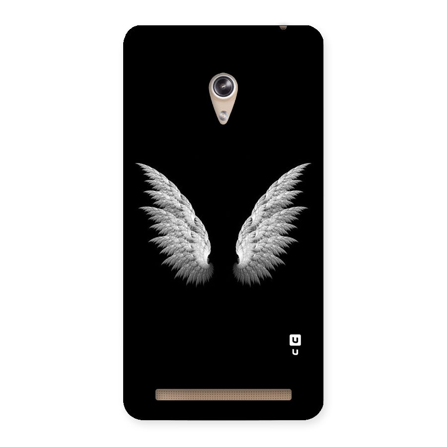 White Wings Back Case for Zenfone 6