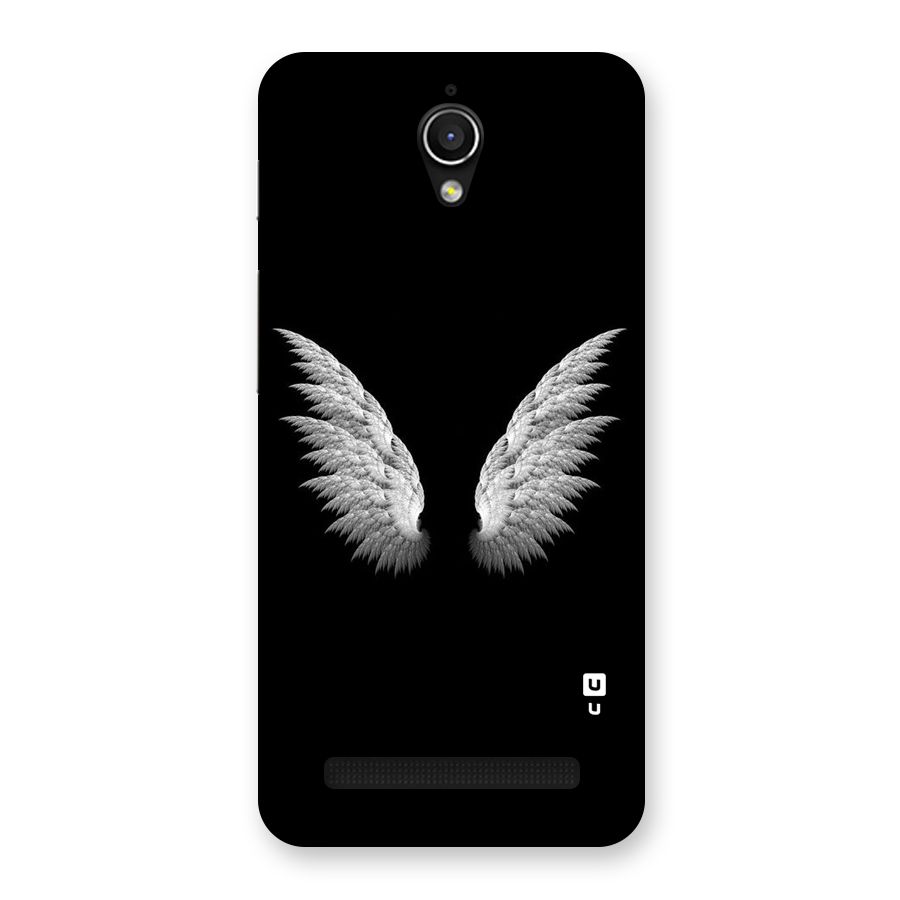 White Wings Back Case for Zenfone Go