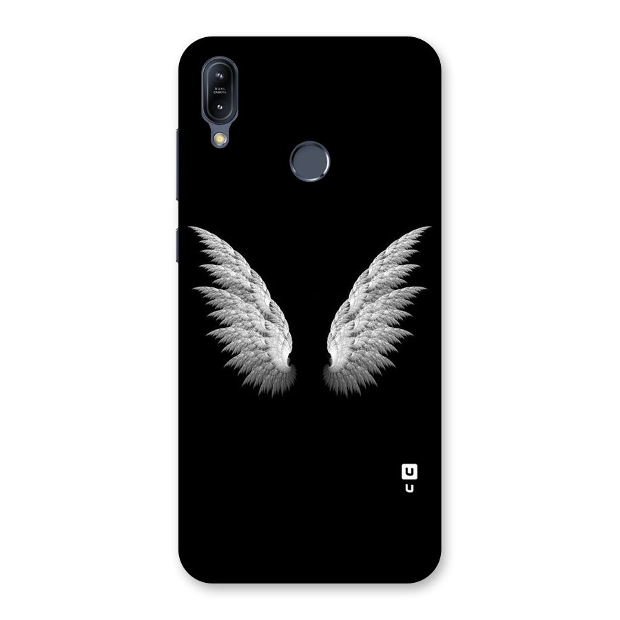 White Wings Back Case for Zenfone Max M2
