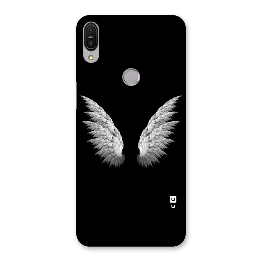 White Wings Back Case for Zenfone Max Pro M1