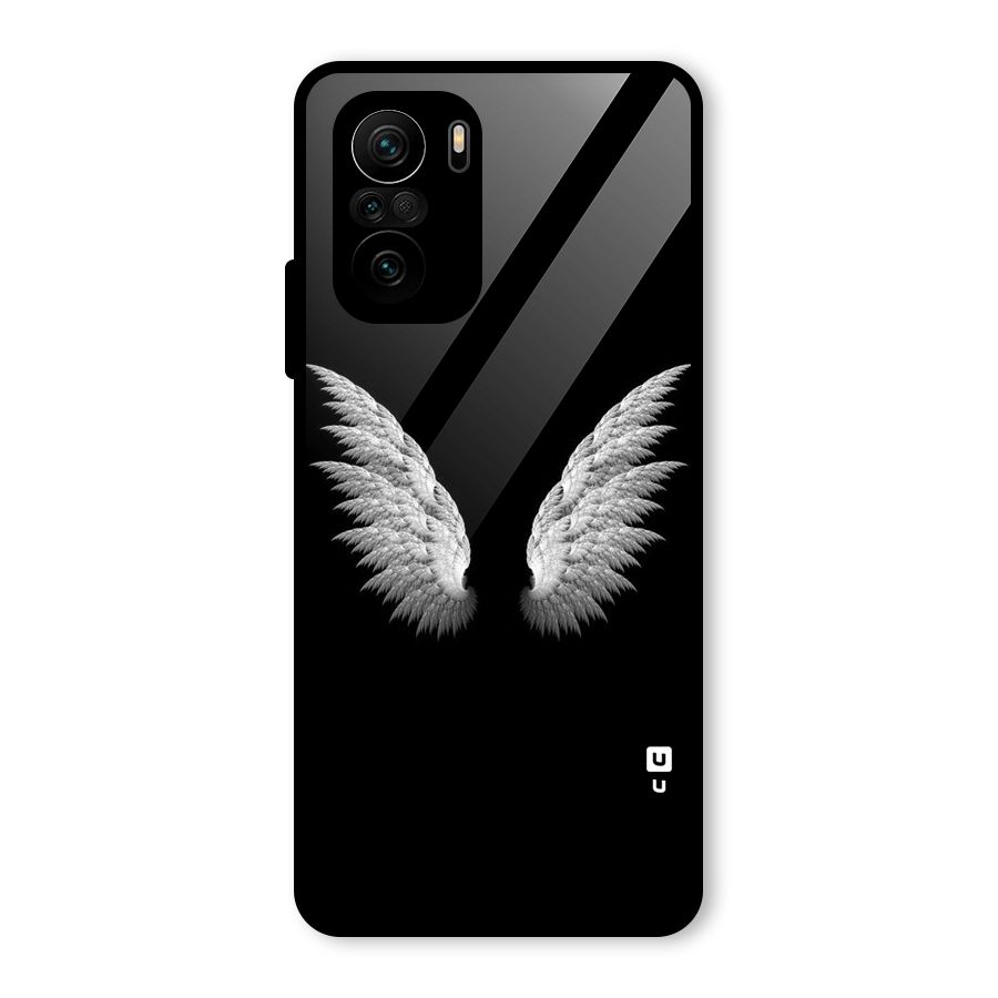 White Wings Glass Back Case for Mi 11X Pro