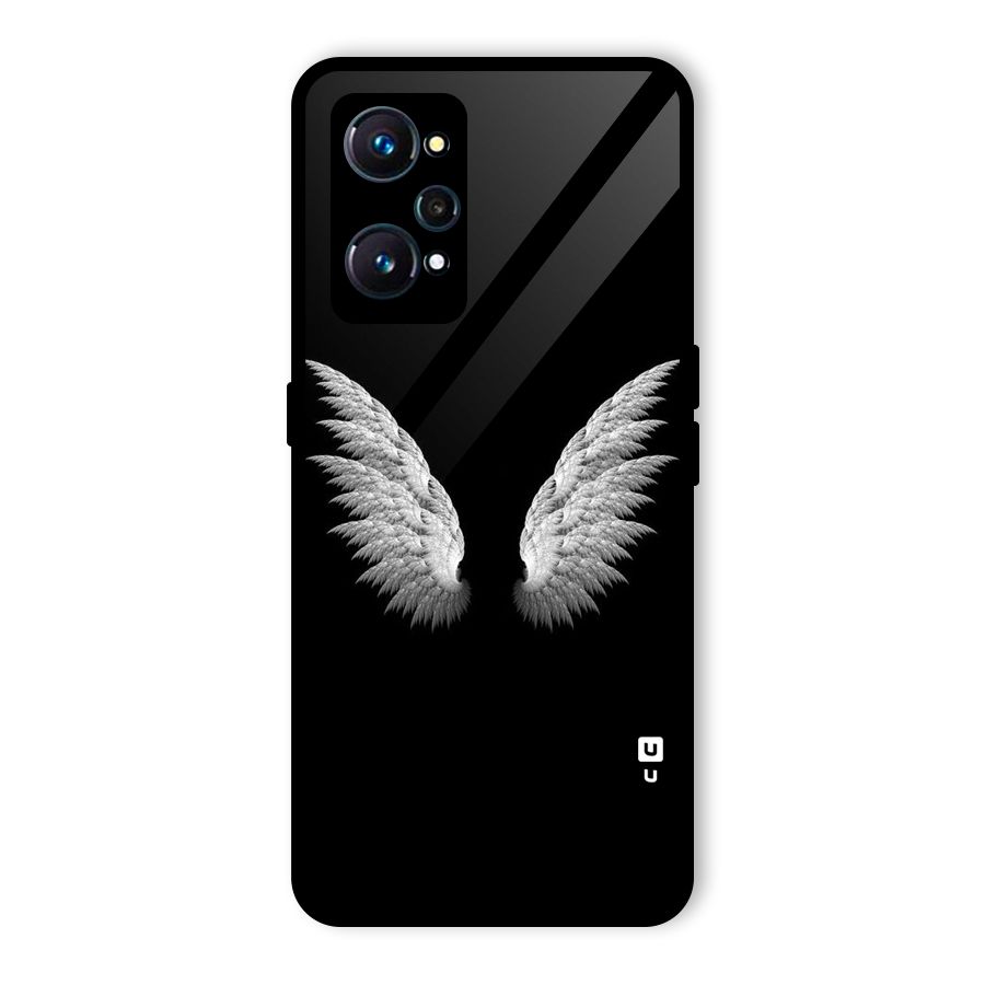 White Wings Glass Back Case for Realme GT Neo2
