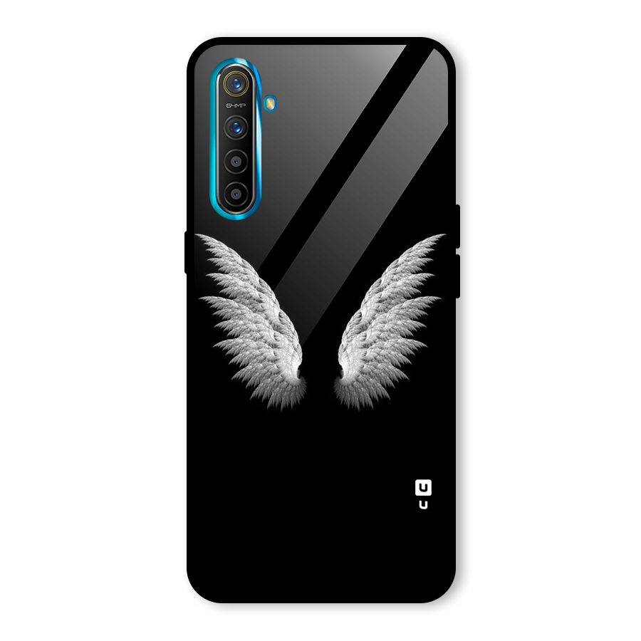 White Wings Glass Back Case for Realme X2
