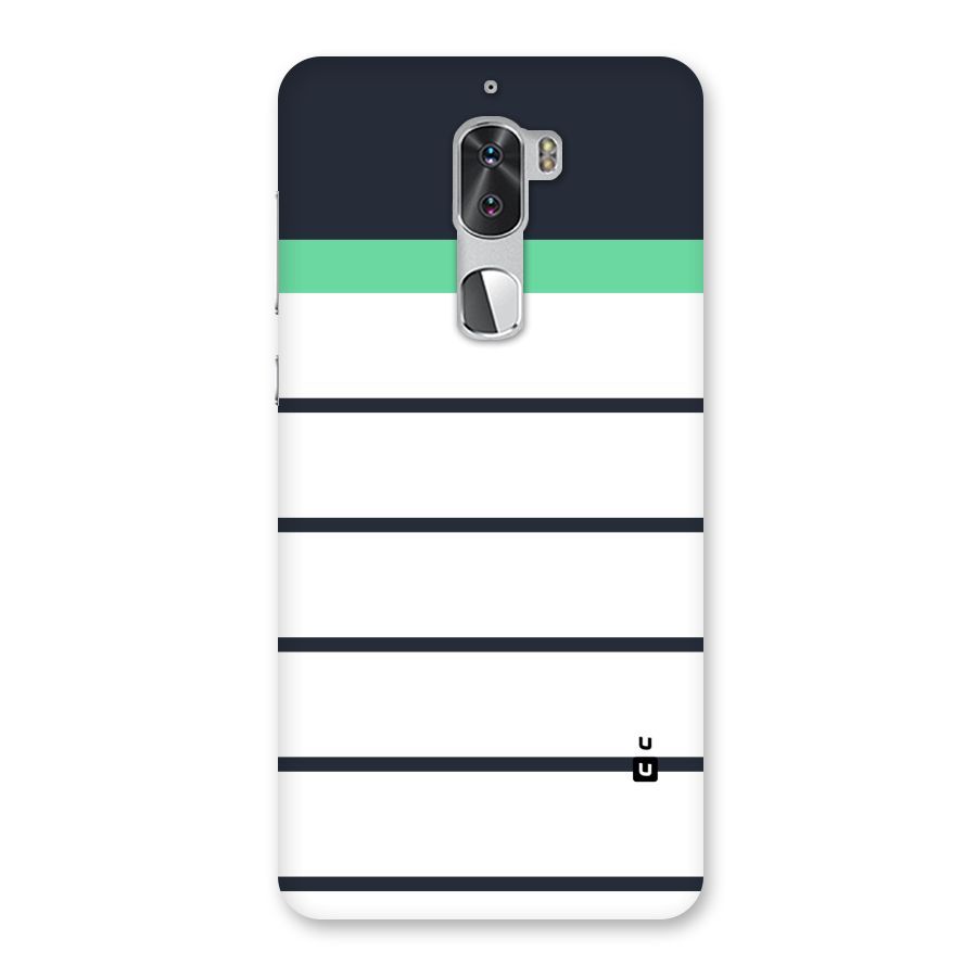 White and Simple Stripes Back Case for Coolpad Cool 1