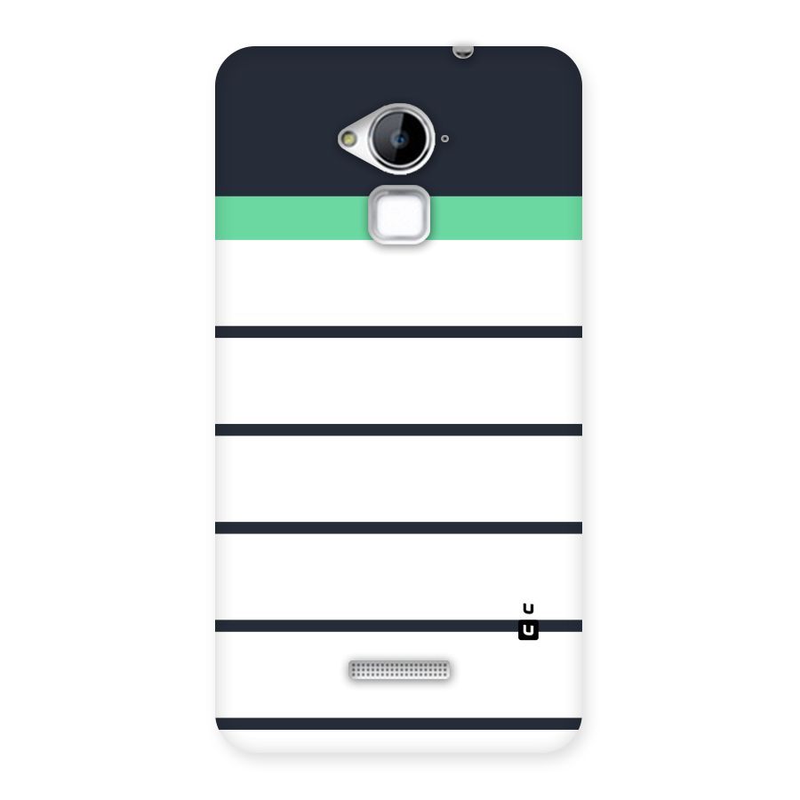 White and Simple Stripes Back Case for Coolpad Note 3