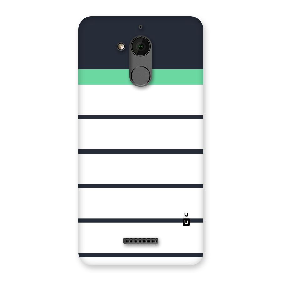 White and Simple Stripes Back Case for Coolpad Note 5