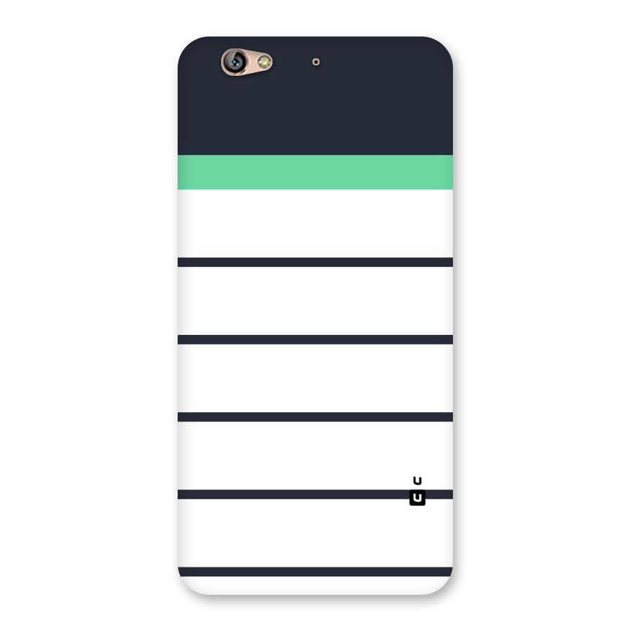 White and Simple Stripes Back Case for Gionee S6