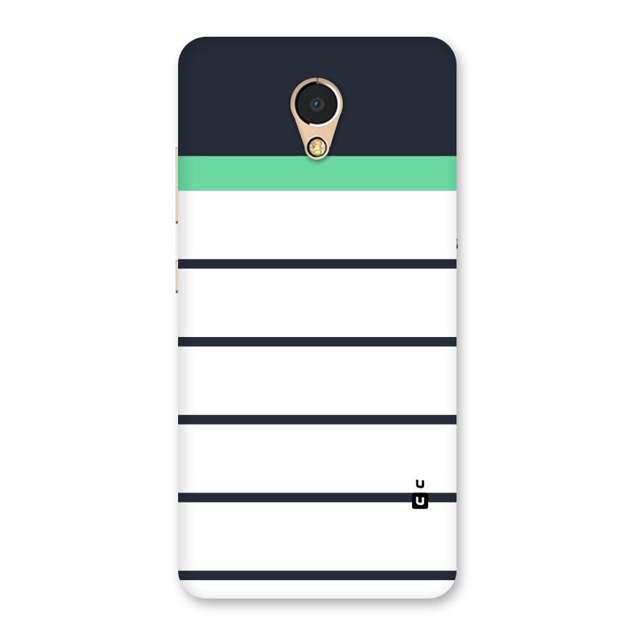 White and Simple Stripes Back Case for Lenovo P2