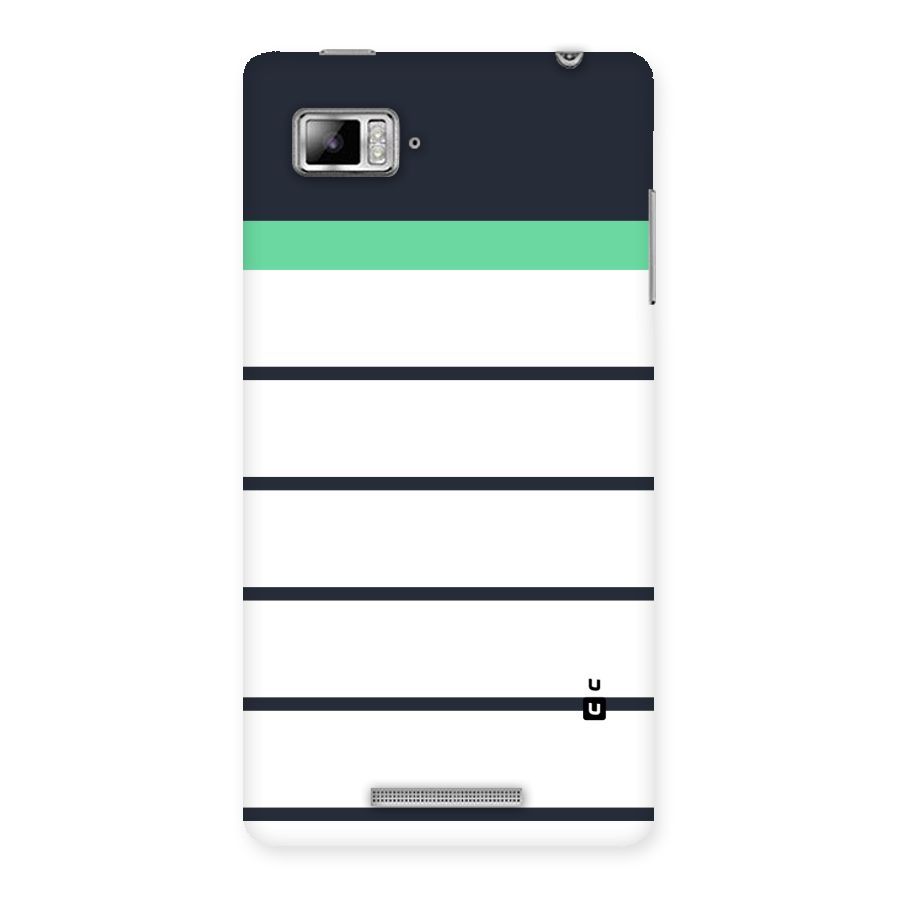 White and Simple Stripes Back Case for Lenovo Vibe Z K910