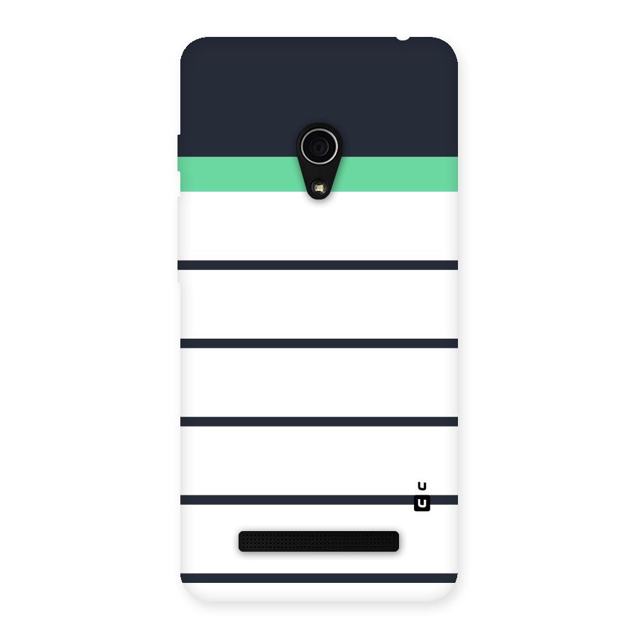 White and Simple Stripes Back Case for Zenfone 5