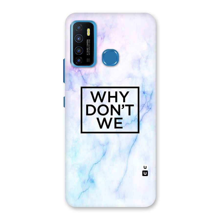 Why Dont We Back Case for Infinix Hot 9